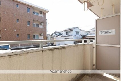 ガーデンハイツ三名弐番館[1DK/31.45m2]のバルコニー