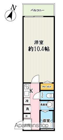 キャメルせんげん台4の間取り写真