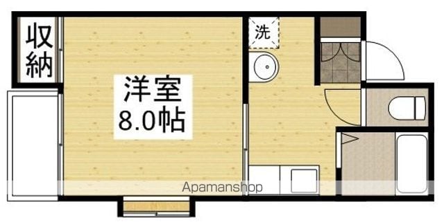 ヂュエルヤマサキAの間取り写真