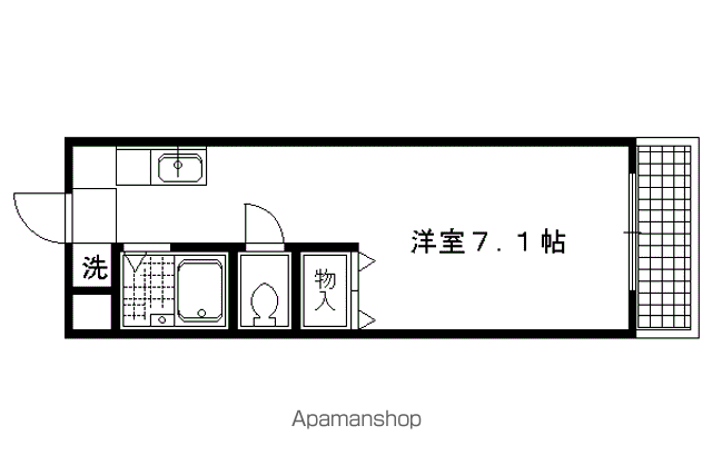 グランビィア御蔭の間取り写真