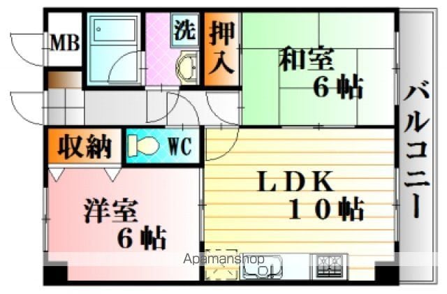 レジャンデールIの間取り写真
