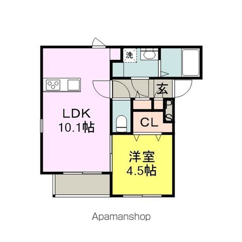 ユーズフォレシア小頭町の間取り写真