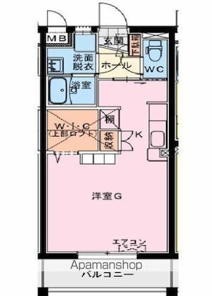 Ｌｕｔｏｒｉｉｎｅ[1R/31.98m2]の間取図
