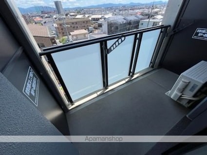 ｆ９９　南草津Ⅱ[1K/26.15m2]のバルコニー