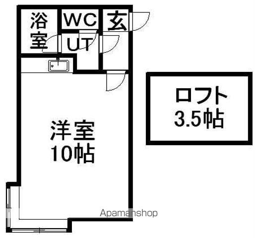 フラットA APの間取り写真