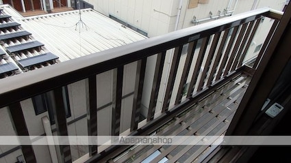 明和マンション[2DK/30.4m2]のバルコニー