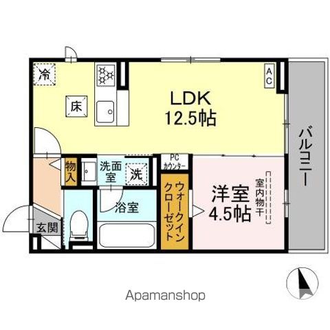 DーAVANCE戸崎元町の間取り写真