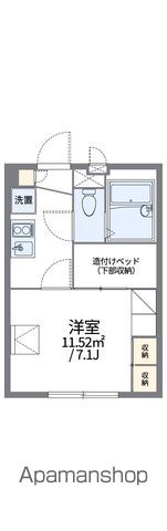 レオパレス谷保第三公園の間取り写真