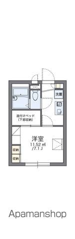 レオパレスヴェルデカーサ二俣川の間取り写真