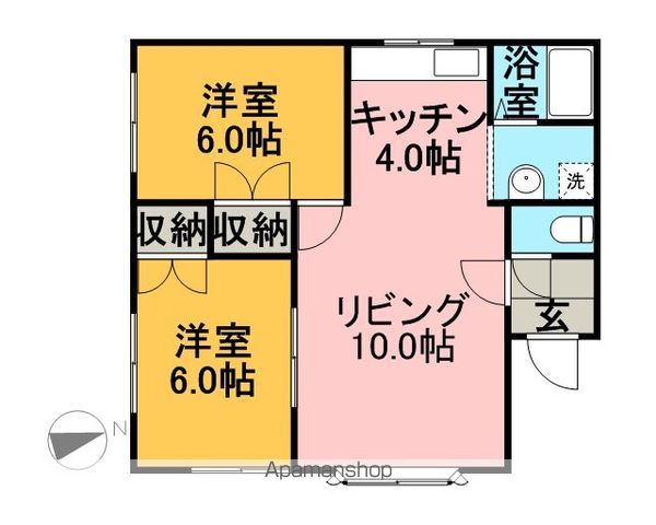 セピアコートIの間取り写真