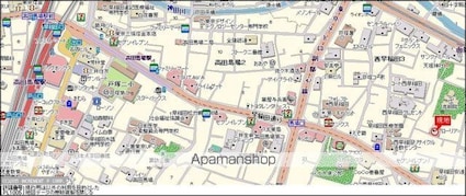 東京都新宿区西早稲田３丁目[1R/16.16m2]の配置図