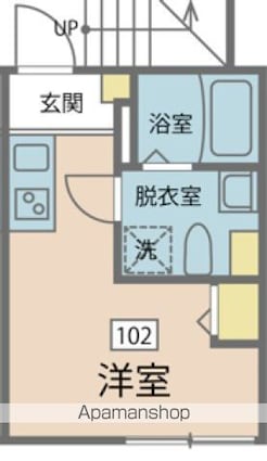 カインドネス練馬桜台[1R/16m2]の間取図