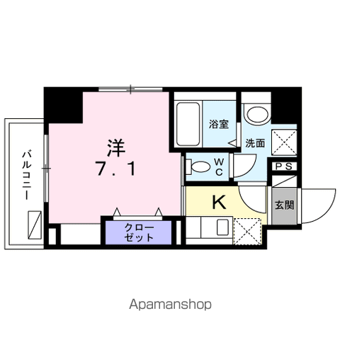 同じ建物の物件間取り写真 - ID:214059669964