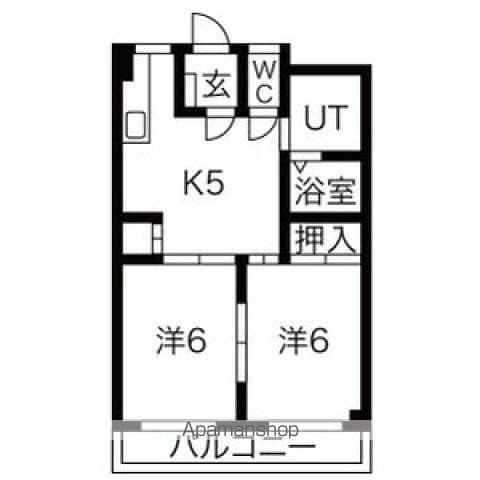 ホワイトシティ国泰寺の間取り写真