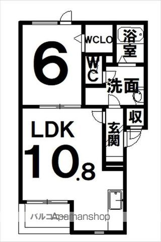 CREATEURの間取り写真