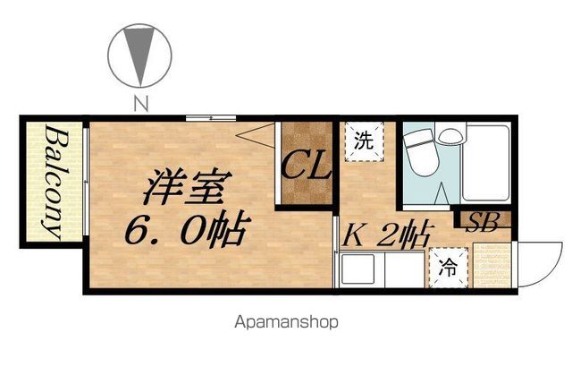 シティハイム東府中の間取り