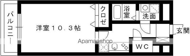 【フランコルシャンの間取り】