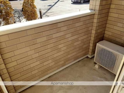 メゾン　メルヴェイユ[1LDK/37.76m2]のバルコニー