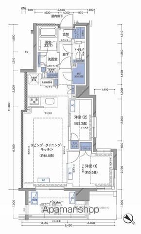 ラティエラ横濱大通り公園の間取り写真