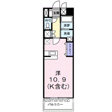 メゾン・ド・ポプラ[1R/30.02m2]の間取図