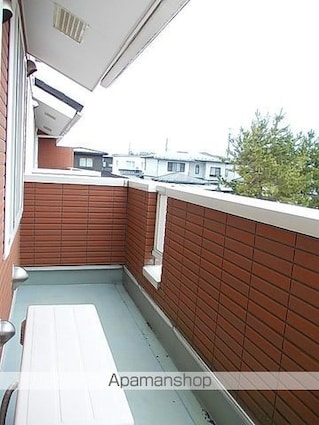 秋田県秋田市土崎港相染町字大谷地[2K/48.62m2]のバルコニー