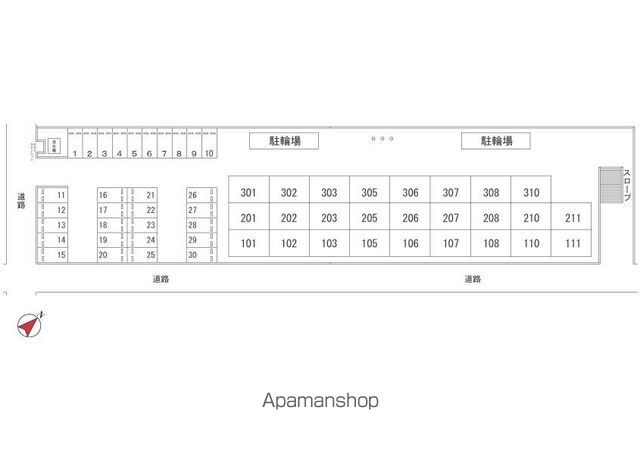 ピースコート[3LDK/62.12m2]の外観2