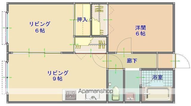 NSマンションIIIの間取り写真