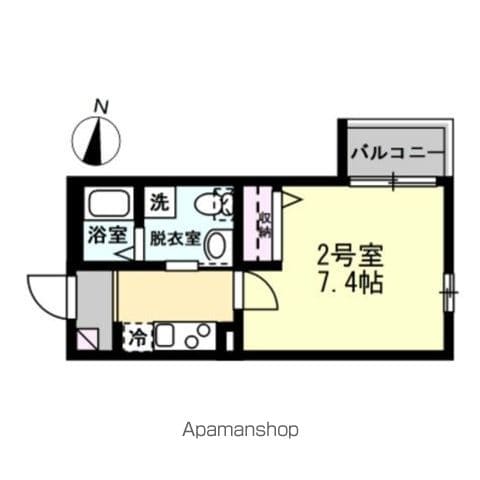 ベイルーム小田栄の間取り写真