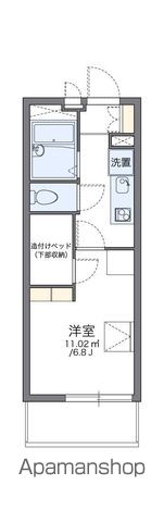 レオパレス北岡公園前の間取り写真