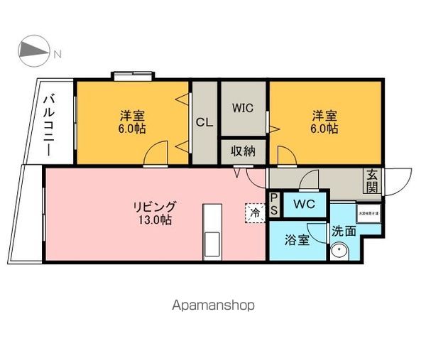 グレースメゾンの間取り