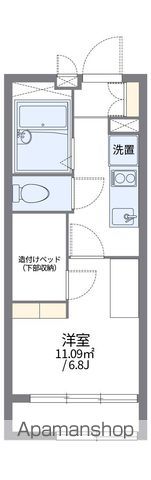 レオパレスウィズユー 203 ｜ 千葉県千葉市花見川区武石町２丁目692-1（賃貸アパート1K・2階・19.87㎡） その2