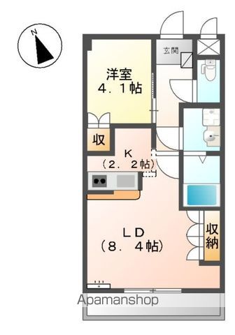 ヴェニール紀ノ川の間取り写真