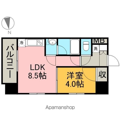LASANTE東別院の間取り写真