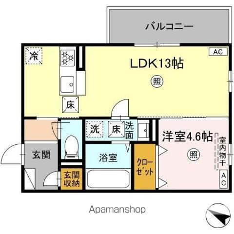 プレミール大琳寺の間取り写真