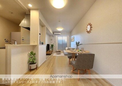 ブレイ　バレー[2LDK/59.58m2]のリビング・居間