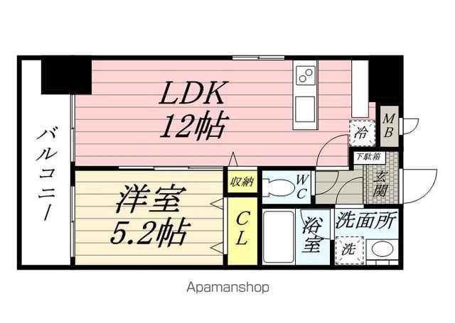 FRIEND COURT 岡山医大東の間取り写真