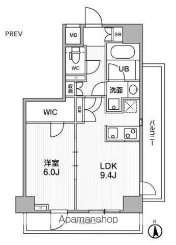 【ＡＬＴＥＲＮＡ神楽坂Ⅰの間取り】