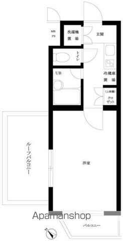 ルーブル戸越公園弐番館の間取り写真