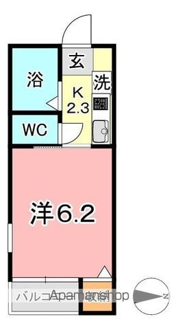 さんさん館 Cの間取り写真