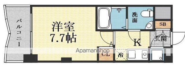セレニテ新大阪弐番館の間取り写真