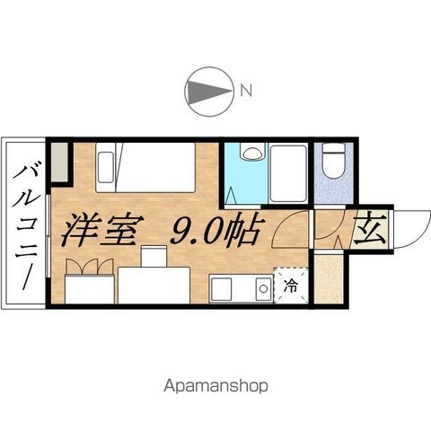 スカイハイツの間取り写真