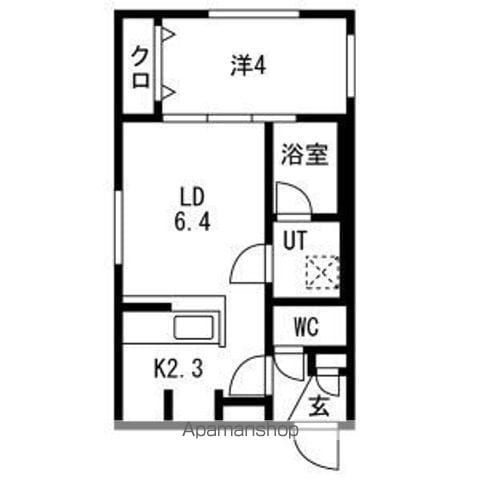 FLANDRE桑園の間取り写真