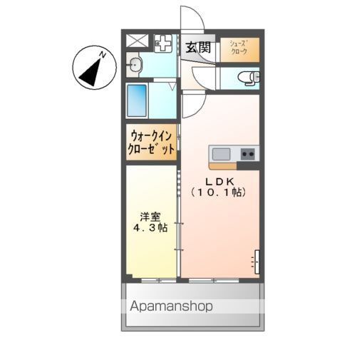 アルファ・スターの間取り写真