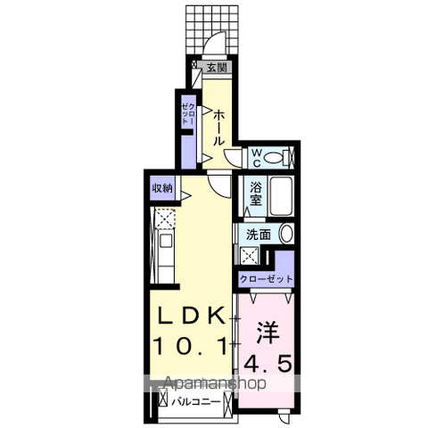 【スタープレイスの間取り】