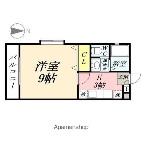スリーサンズの間取り写真