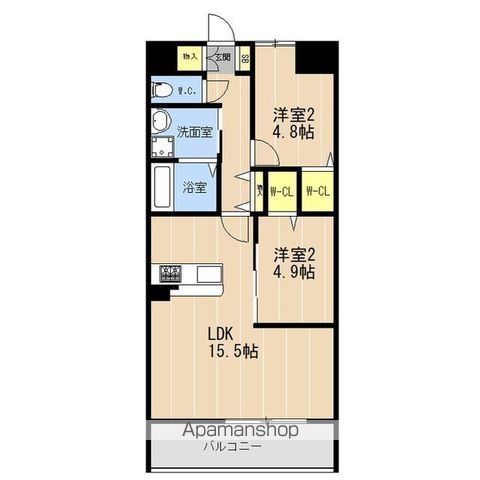 同じ建物の物件間取り写真 - ID:240030199859