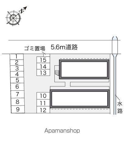 レオパレスＡＺＺＵＲＲＯ 110 ｜ 岐阜県岐阜市茜部寺屋敷２丁目129-1（賃貸アパート1K・1階・26.49㎡） その19