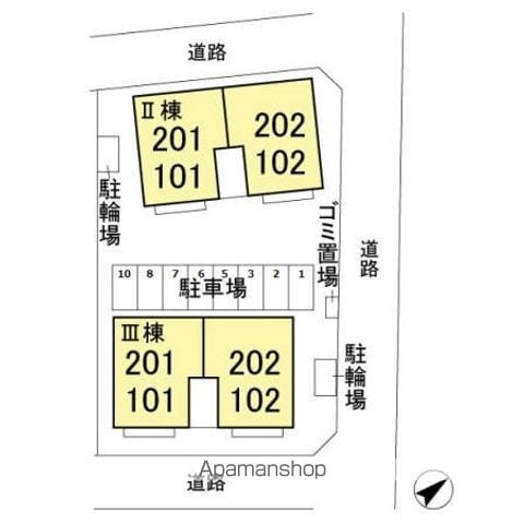 マークサウンド　Ⅲ 201 ｜ 千葉県船橋市印内３丁目33-13（賃貸アパート3LDK・2階・76.40㎡） その15