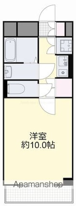 シティガーデンオオヤマ[1K/30m2]の間取図