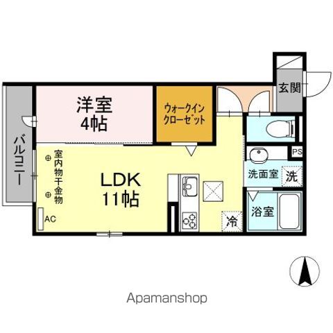 ＲＩＱＵＥＺＡ竜田町（リクイーザタツタマチ）の間取り